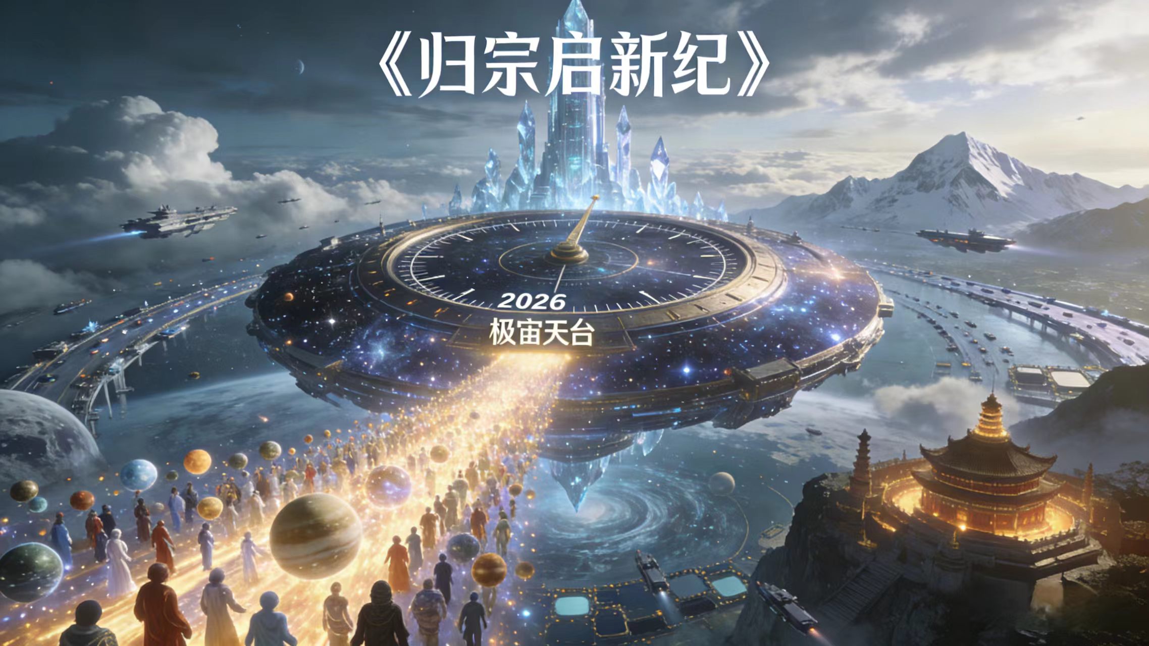 《归宗启新纪》 主唱 王正天 极宙天台 创作 - 宇宙文化-宇宙文化