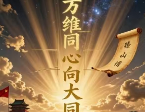 宇宙文化《万维同心向大同》小天娜唱极宙丽珠创作（英） - 宇宙文化-宇宙文化