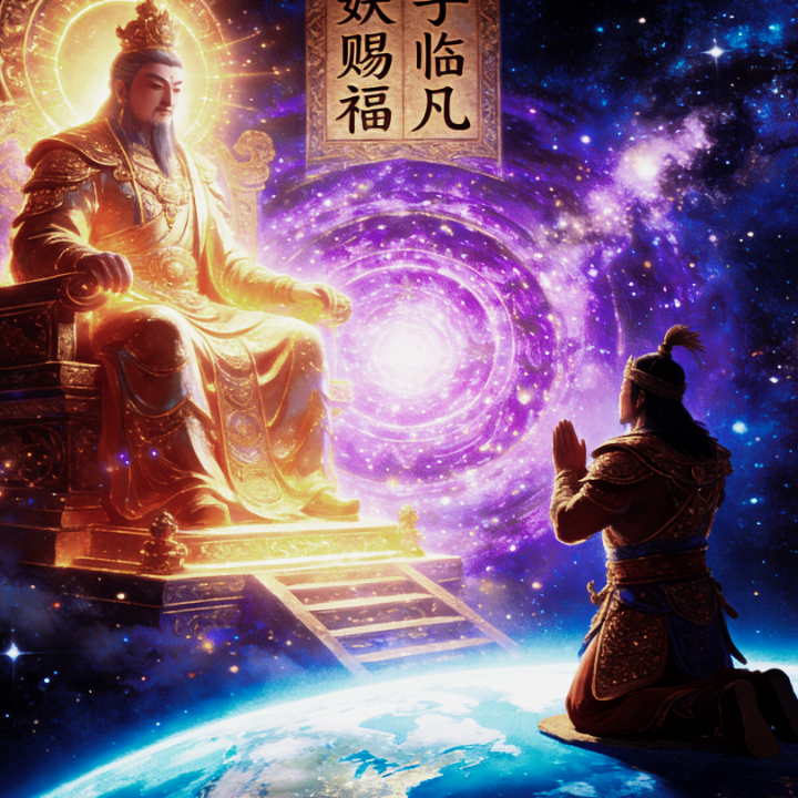 宇宙文化4-12《青海阿咪东索之神》绘画-宇宙文化