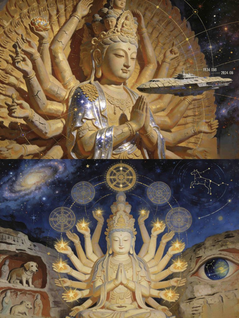 宇宙文化 2-2
《崖壁星语》
(12-13项)
极宙天台 创作-宇宙文化