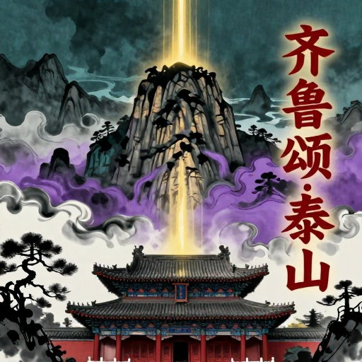 《齐鲁颂·泰山》王正天演唱 极宙大利-宇宙文化