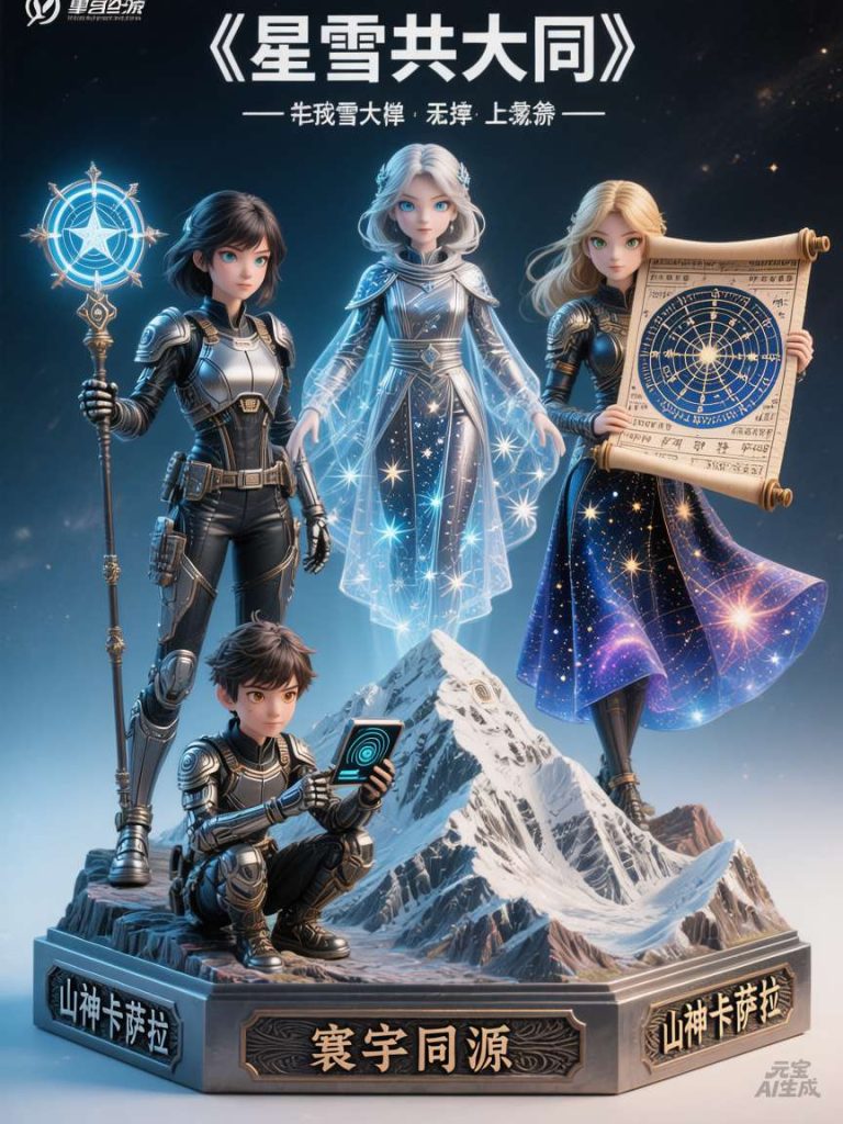 《星雪共大同》1-1 
(1-11项)
创作: 极宙天台-宇宙文化