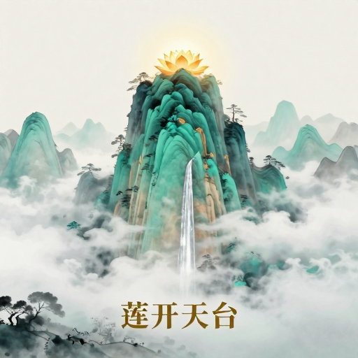 宇宙文化《莲开天台》王正天演唱  极宙天娇禅舞-宇宙文化