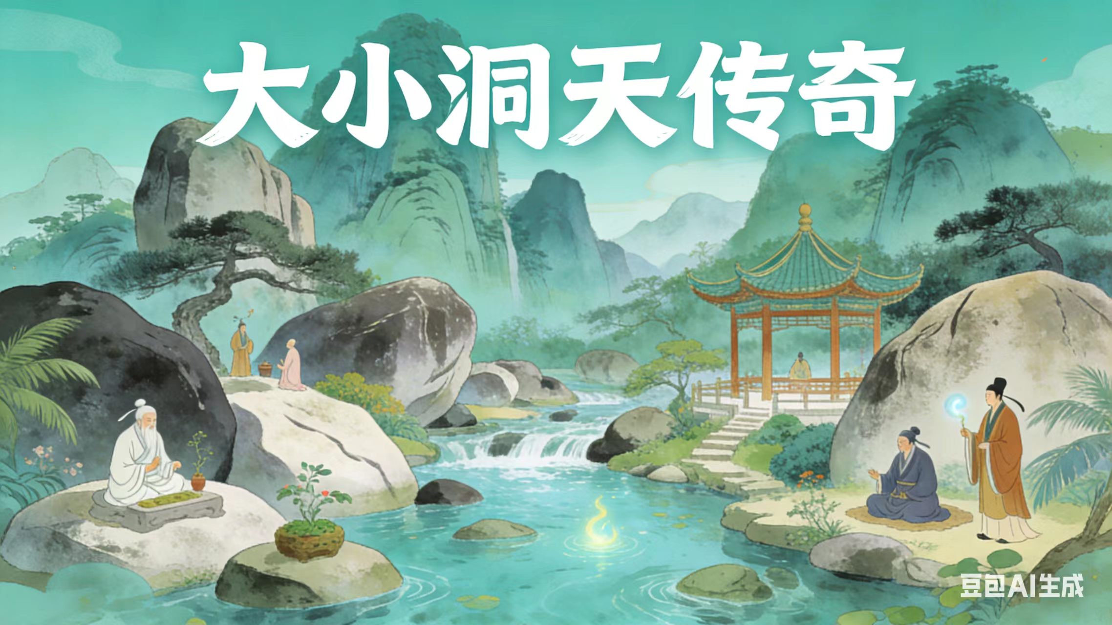 宇宙文化3.1一3.13  《大小洞天》
极宙天娇创作-宇宙文化