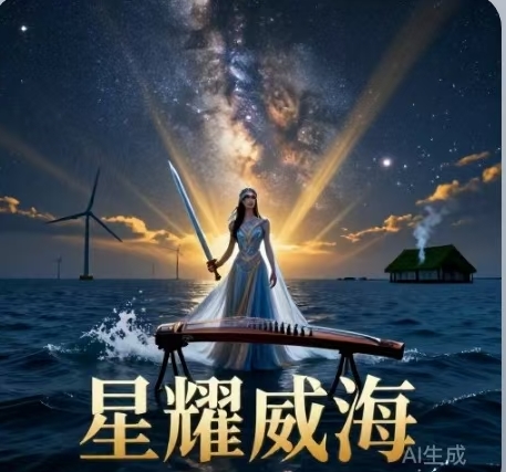 宇宙文化《星耀威海》王正天演唱/极宙彩云创作(英)-宇宙文化