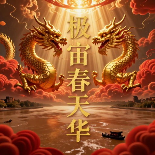 《龙脉黄河 大同天下》王正天主唱 极宙春华创作韩语男声-宇宙文化